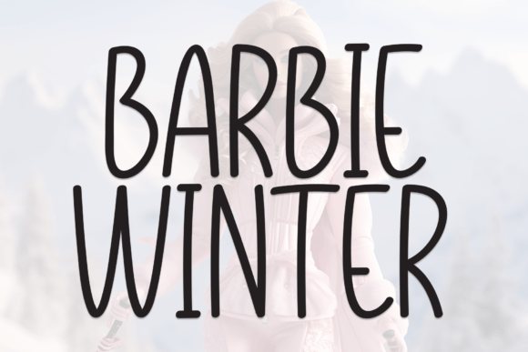 Barbie Winter: A Friendly Handwritten Font for Digital Brand Moments