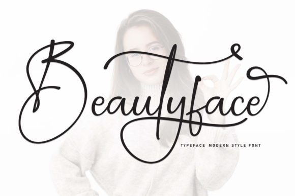 Beautyface: A Handwritten Font That Feels Like a Design Win