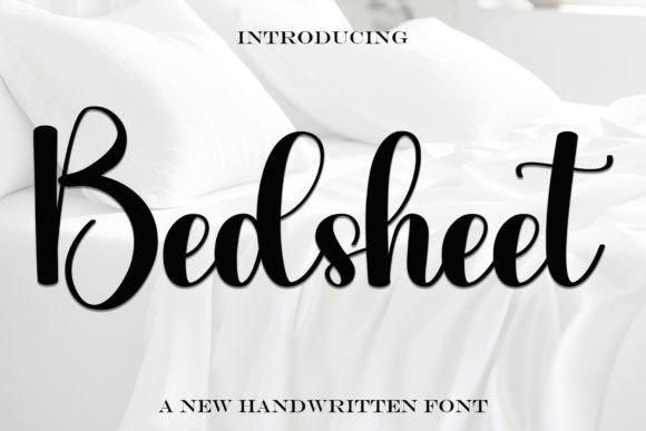 Bedsheet: A Handwritten Font That Feels Like Home
