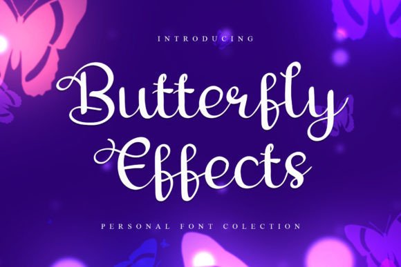 Butterfly Effects: A Premium Script Font for Scroll-Stopping Brand Content