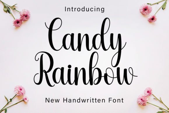 Candy Rainbow Handwritten Font for Crafters & Sellers