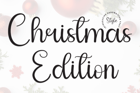 Christmas Edition: A Friendly Handwritten Font for Brand Warmth