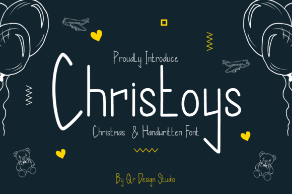 Christoys Handwritten Font for Wedding & Craft Projects