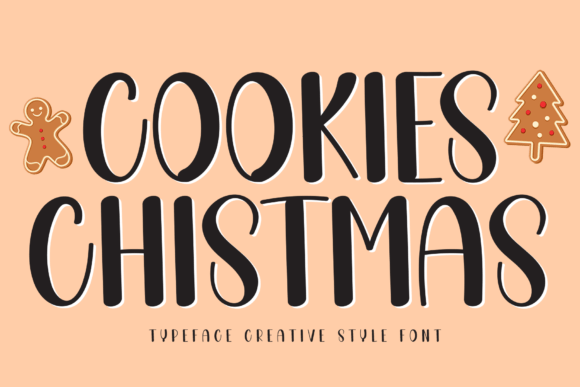 Cookies Christmas Font: Friendly Handwritten Style for Small Business Branding