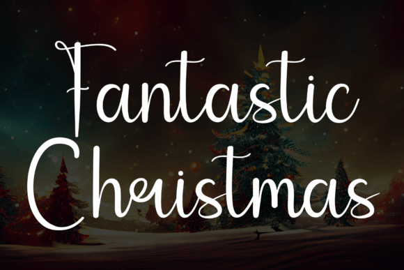 Fantastic Christmas: A Friendly Handwritten Font for Brand Warmth