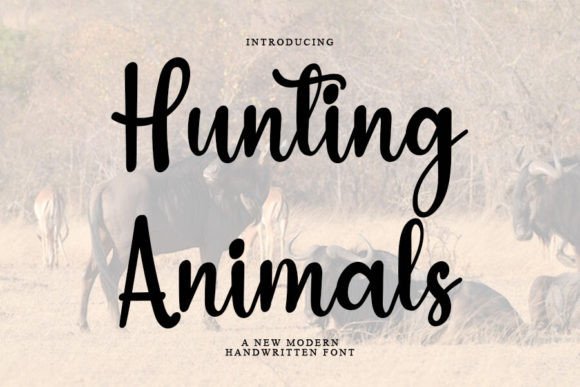 Hunting Animals Font: A Script Amp Review for Campaign Designers