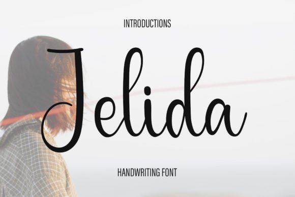 Jelida: A Refined Handwritten Typeface for Thoughtful Branding