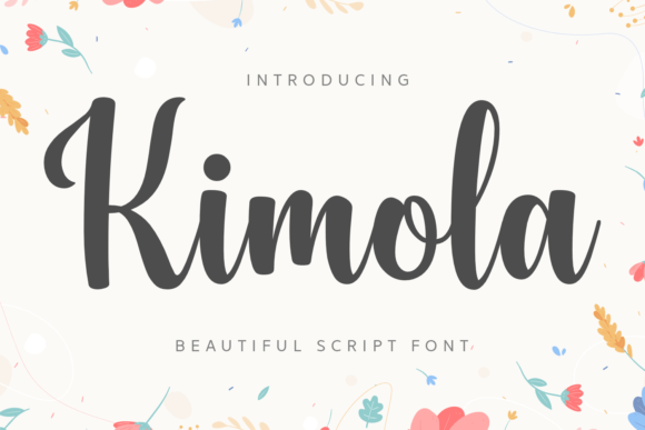 Kimola: A Handwritten Script Font That Feels Like Home