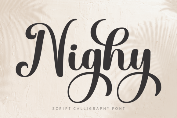 Nighy: A Sweet Script Font That Elevates Your Brand