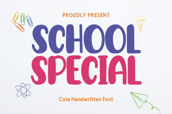 School Special: A Friendly Handwritten Font for Digital Brands
