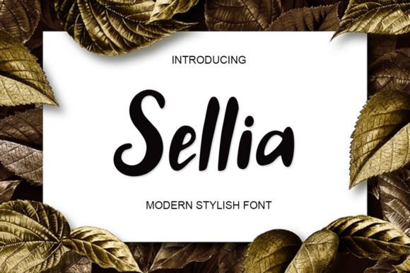 Sellia: A Fresh Handwritten Font for Editorial Design