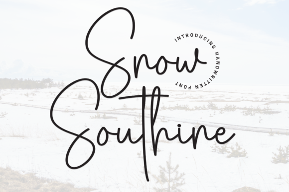 Snow Southine: A Handwritten Font That Earns Its Space in Real Campaigns