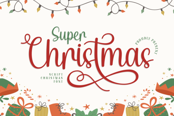 Super Christmas Font: Elegant Handwriting for Real Business Branding