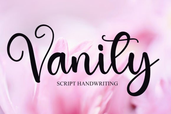 Vanity: A Handwritten Font That Elevates Your Brand
